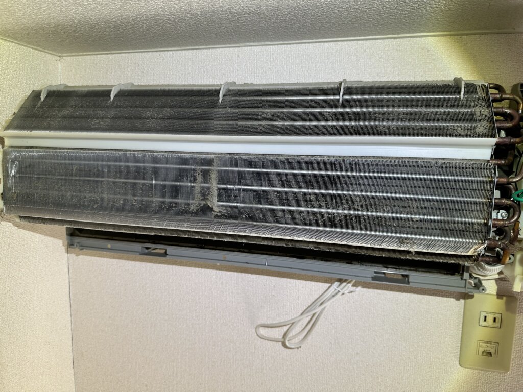 熱交換器清掃前