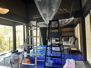 全体の養生している様子